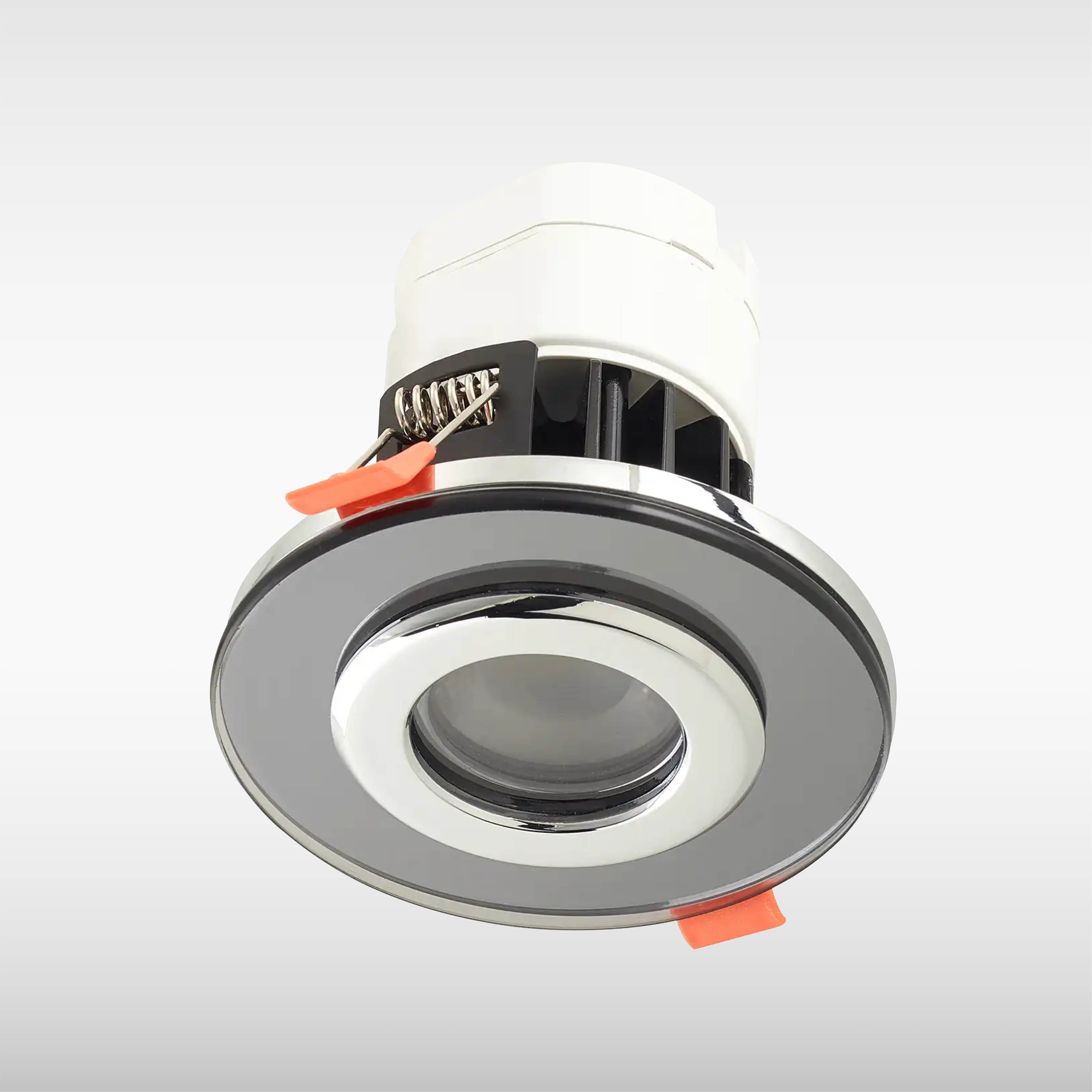 Circa TrioTone® Dual Power Glass Bezel Downlight #finish_smoked